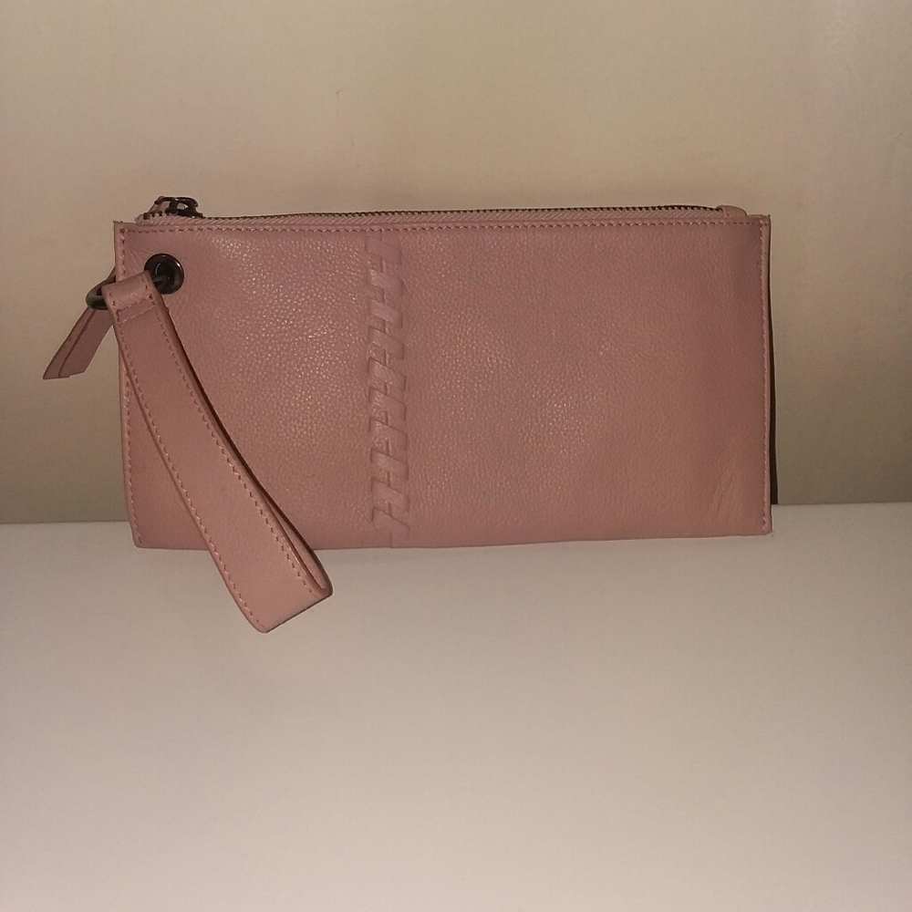 Rachel Roy leather wristlet